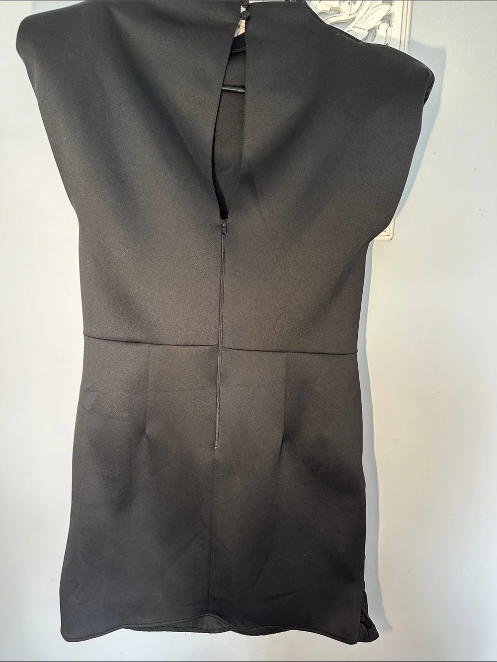 ASOS Black Ruched Mini Dress - Picture 4 of 5